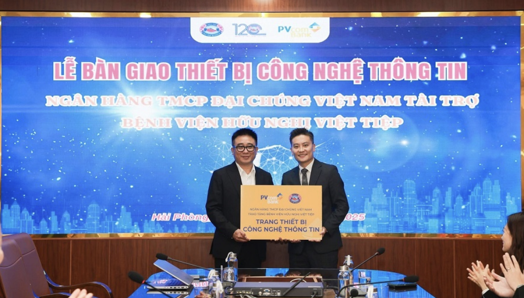 PVcomBank đồng hành cùng Bệnh viện Hữu nghị Việt Tiệp triển khai Bệnh án điện tử